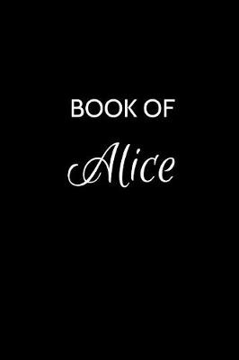 Book cover for Book of Alice