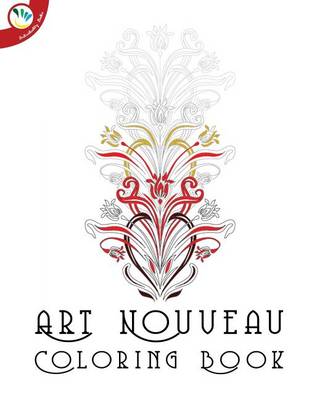 Book cover for Art Nouveau Coloring Book