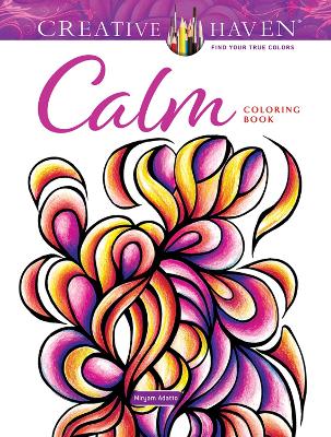 Book cover for Creative Haven Calm Coloring Book