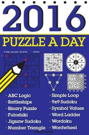 Cover of Puzzle a Day 2016