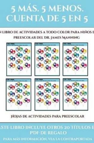 Cover of Hojas de actividades para preescolar (Fichas educativas para niños)