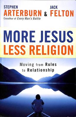 Book cover for More Jesus Less Religion