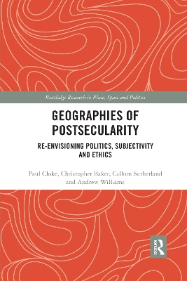 Cover of Geographies of Postsecularity