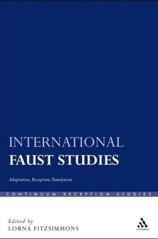 Cover of International Faust Studies