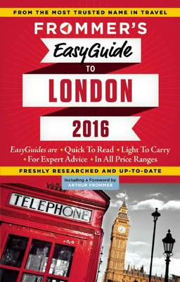 Book cover for Frommer's EasyGuide to London 2016