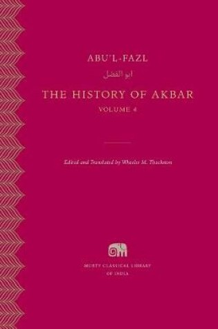 Cover of The History of Akbar