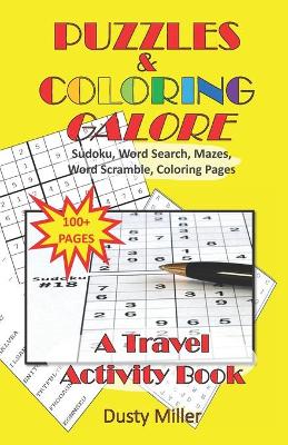 Book cover for Puzzles & Coloring Galore