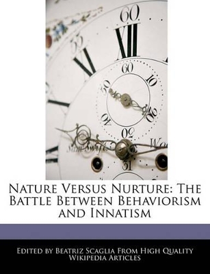 Book cover for Nature Versus Nurture