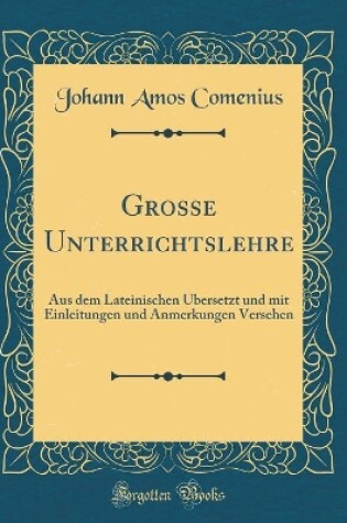 Cover of Grosse Unterrichtslehre