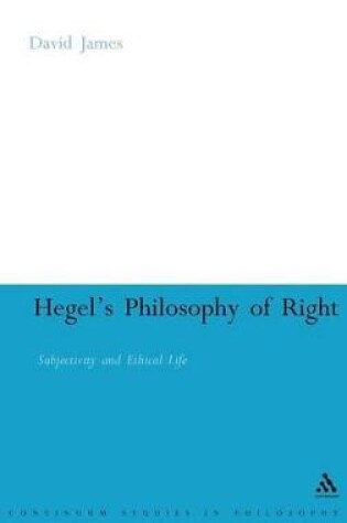 Cover of Hegel's Philosophy of Right