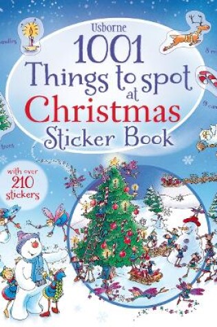 Cover of 1001 Things to Spot at Christmas Sticker book