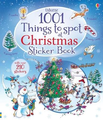 Book cover for 1001 Things to Spot at Christmas Sticker book