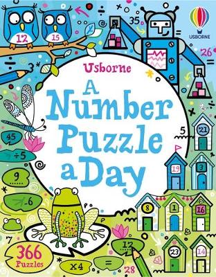 Book cover for A Number Puzzle a Day