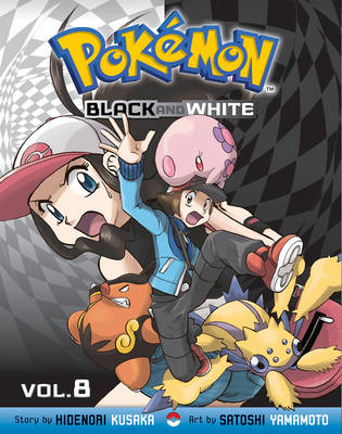Book cover for Pokémon Black and White, Vol. 8