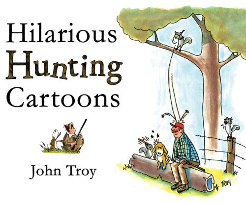 Book cover for Hilarious Hunting Cartoons