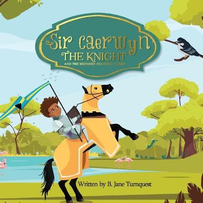 Book cover for Sir Caerwyn the Knight and The Midnight Colored Plight