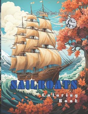 Book cover for SAIL BOATS Coloring Book