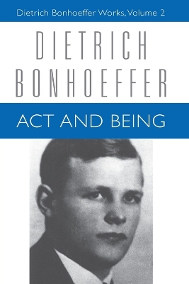 Cover of Act and Being