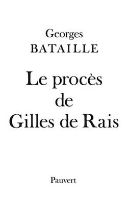Book cover for Le Proces de Gilles de Rais