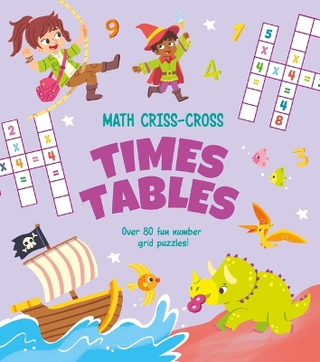 Book cover for Math Criss-Cross Times Tables