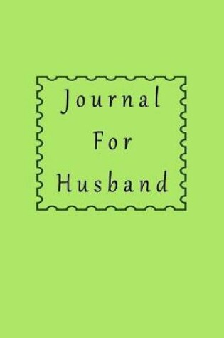 Cover of Journal For Husband