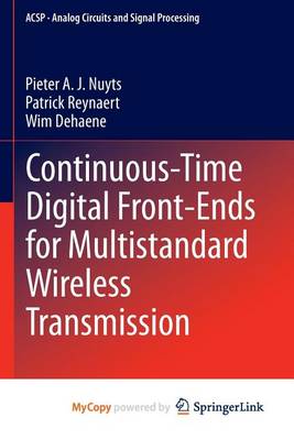 Book cover for Continuous-Time Digital Front-Ends for Multistandard Wireless Transmission