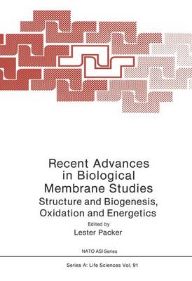 Book cover for Recent Advances in Biological Membrane Studies