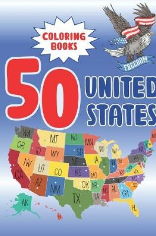 Cover of 50 United States Coloring Book