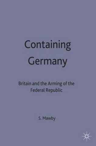 Cover of Containing Germany