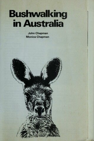 Cover of Bushwalking in Australia