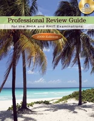 Book cover for Professional Review Guide Forthe RHIA and RHIT Examinations 2009