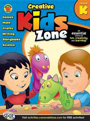 Book cover for Creative Kids Zone, Grade K