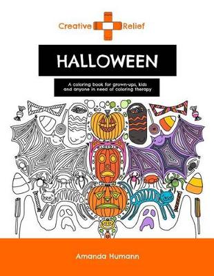 Book cover for Creative Relief Halloween