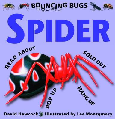 Book cover for Bouncing Bugs - Spider