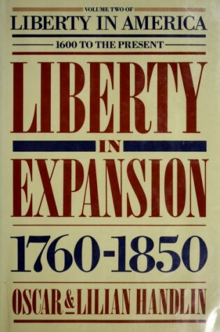 Cover of Liberty in America, 1600 to the Present