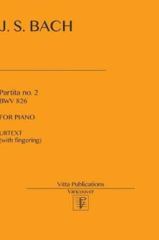 Cover of Partita no. 2 BWV 826