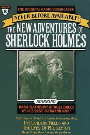 Cover of New Adventures of Sherlock Holmes Vol #10 in Flanders Fields and the Eyes of Mr.