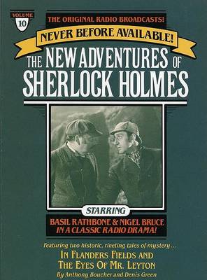 Cover of New Adventures of Sherlock Holmes Vol #10 in Flanders Fields and the Eyes of Mr.