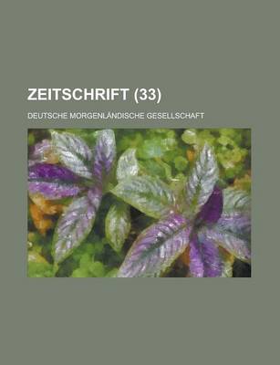Book cover for Zeitschrift (33)