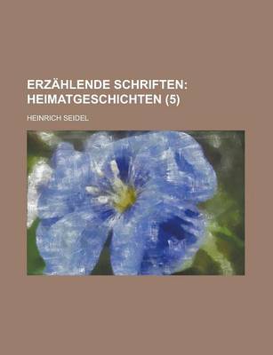 Book cover for Erzahlende Schriften (5)