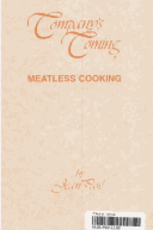 Cover of Meatless Cooking