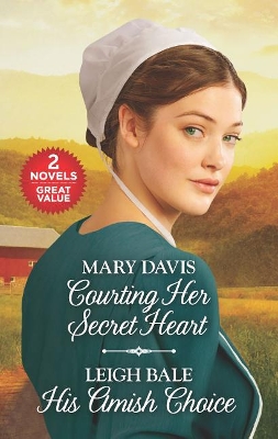 Book cover for Courting Her Secret Heart and His Amish Choice