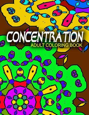 Book cover for CONCENTRATION ADULT COLORING BOOKS - Vol.5