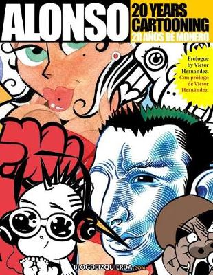 Book cover for ALONSO 20 Years Cartooning