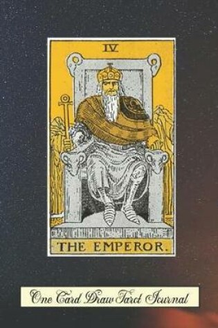 Cover of The Emperor One Card Draw Tarot Journal