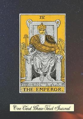 Book cover for The Emperor One Card Draw Tarot Journal