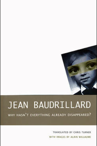 Cover of Why Hasn't Everything Already Disappeared?