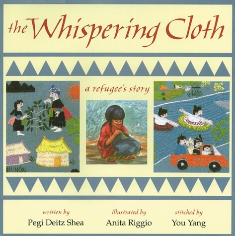 Book cover for The Whispering Cloth