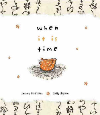 Book cover for When it is Time