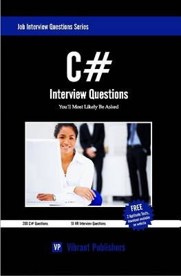 Cover of C# Interview Questions You'll Most Likely Be Asked